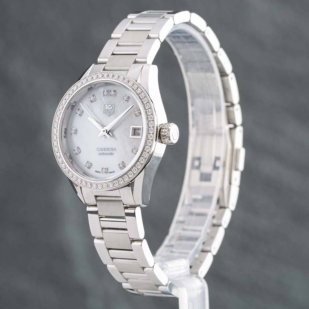 Pre-Owned TAG Heuer Carrera Diamond Bezel Watch WAR2415.BA0776