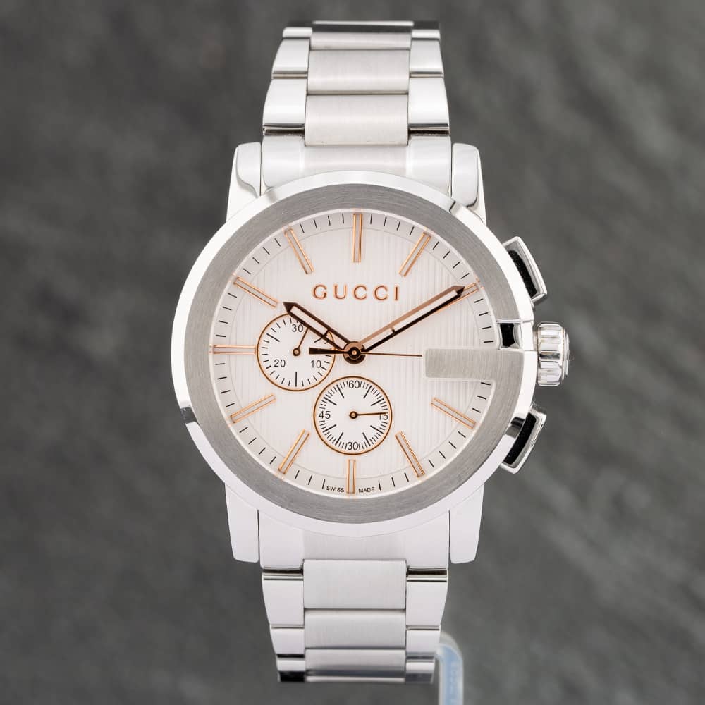 Product photograph of Pre-owned Gucci G-chrono Watch Ya101201 from The Jewel Hut