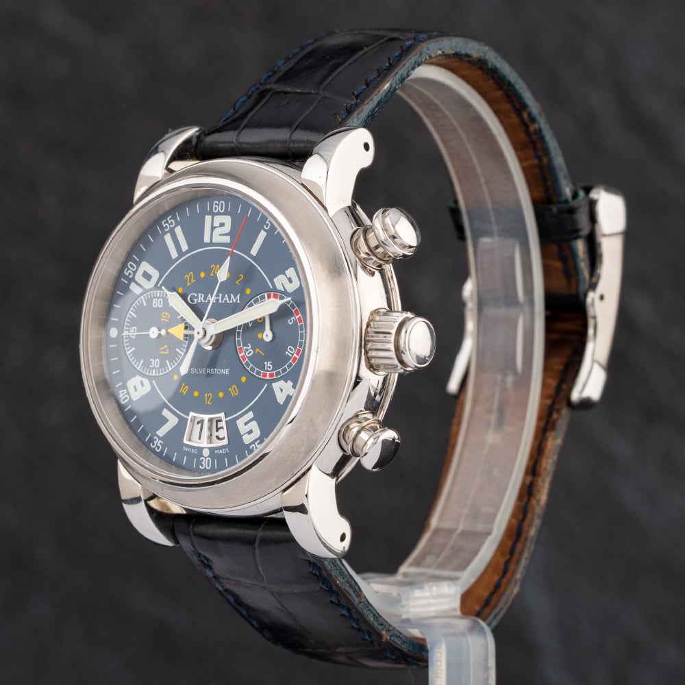 Pre-Owned Graham Silverstone Strap Watch 4410332