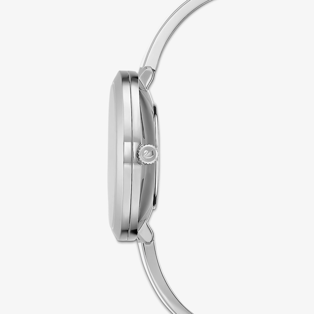 Swarovski White Crystalline Delight Stainless Steel Bracelet Watch 5580537