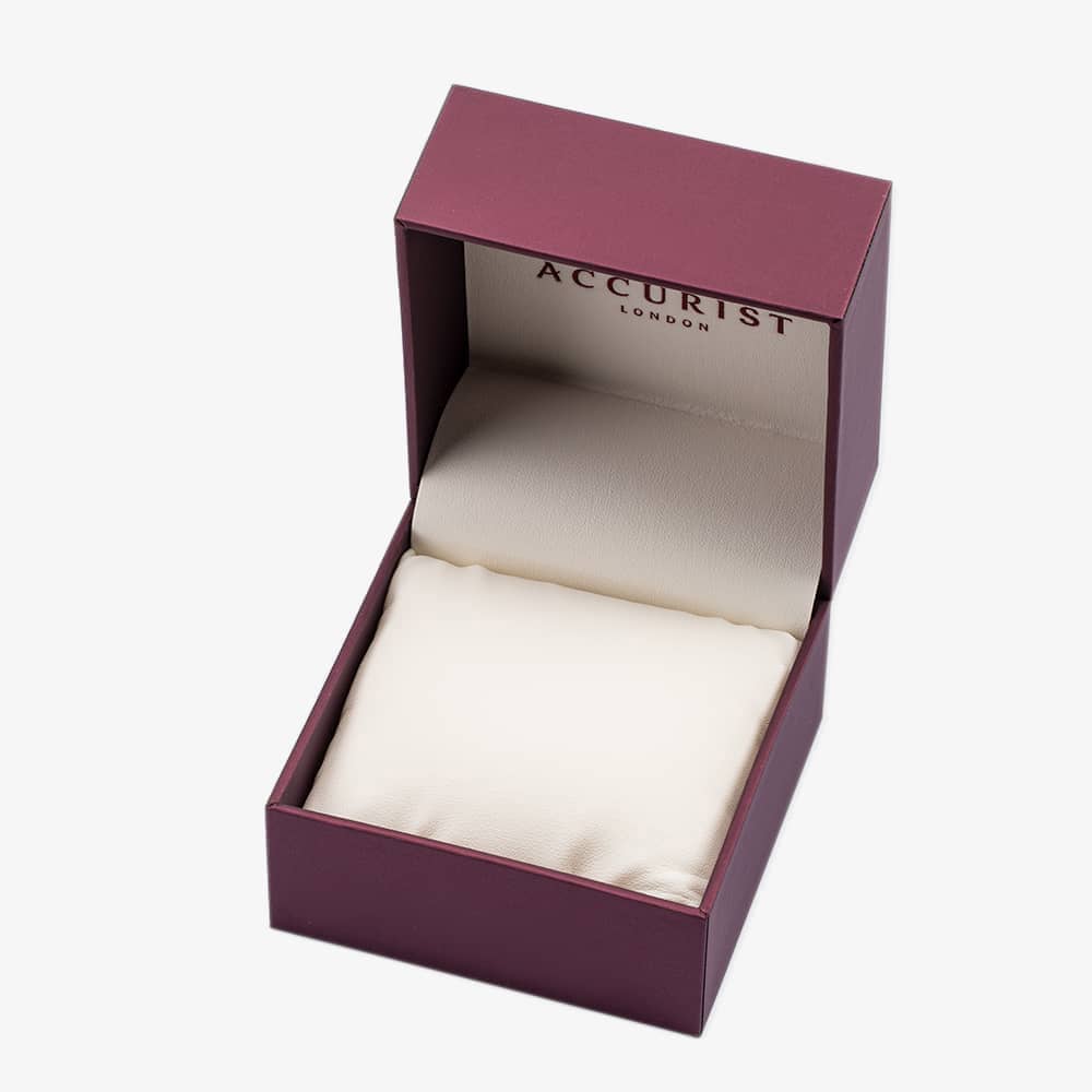 Accurist Mens Silver Watch 7408