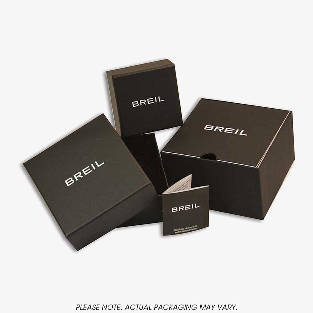 Breil Long Brown 4 Bead Necklet BJ0218 