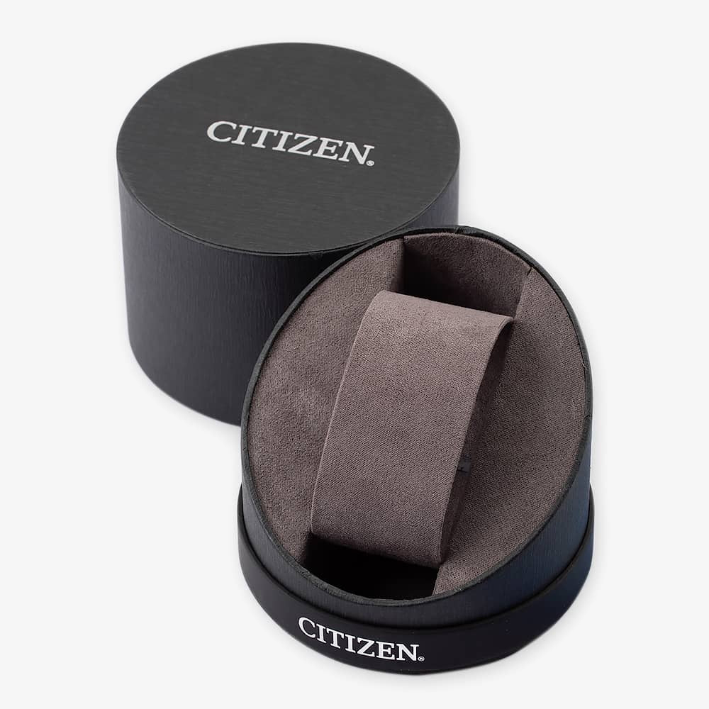 Citizen Eco-Drive Military Black Fabric Strap Watch AT0205-01E