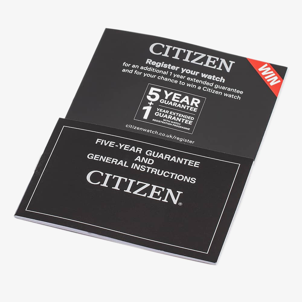 Citizen Eco-Drive Military Black Fabric Strap Watch AT0205-01E