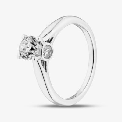 Pure Brilliance 9ct White Gold 1.00ct Diamond Solitaire Ring THR17230-100 (WG)