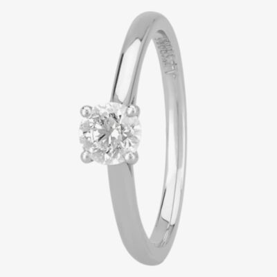 Signature Collection Platinum GIA Certificated Four Claw Diamond Solitaire Ring RI-2016(0.50CT PLUS)