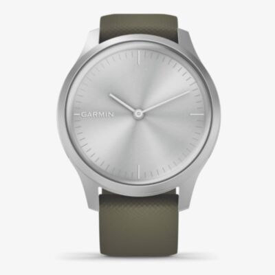 Garmin Vivomove Style Green Rubber Strap Smartwatch 010-02240-01