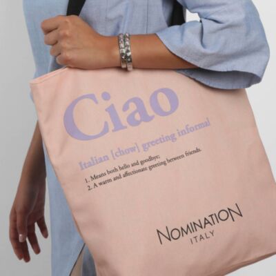 Nomination Pink Ciao Shopping Bag GADGET37