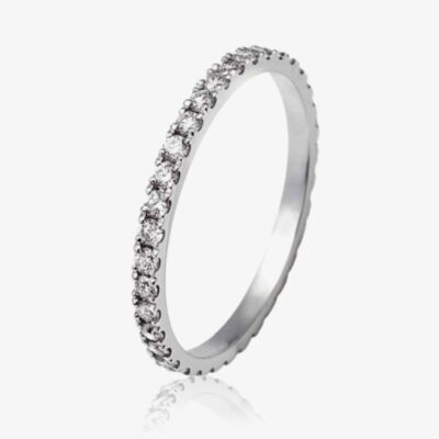 Platinum 2.5mm Diamond Full Eternity Ring WVGH1/2.5R230 PLAT