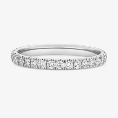 Platinum Excellence Platinum 0.70ct Lab Grown Diamond Eternity Ring VP928