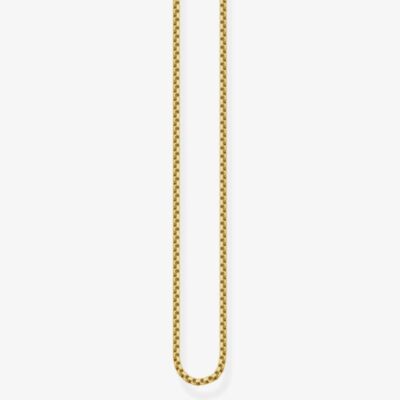 THOMAS SABO Gold Plated Venetian Box Chain KE2227-413-39-L50v