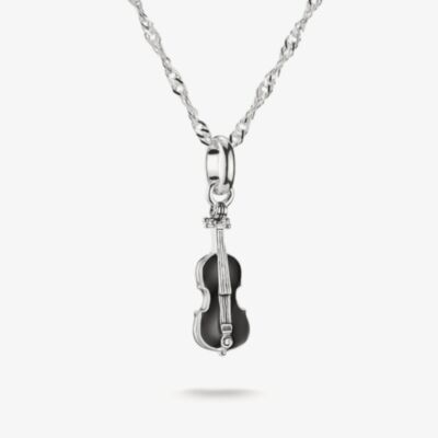 THOMAS SABO Wednesday Silver Cello Necklace KE2346-691-11-L45V