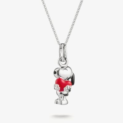 THOMAS SABO Peanuts Original Snoopy With Heart Necklace KE2354-664-10-L45V