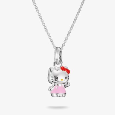 THOMAS SABO Hello Kitty Waving Charm Necklace KE2388-M06-7-L45V