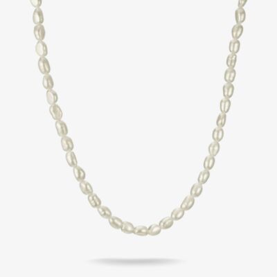 THOMAS SABO Bold Elegance Freshwater Pearl Necklace KE2383-082-14-L45V
