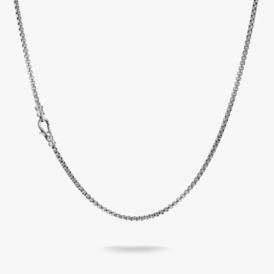 THOMAS SABO Rebel Steel 2.7mm Box Chain KE2400-S01-53-L55