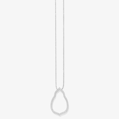 THOMAS SABO Silver Open Work Cubic Zirconia Pendant KE1379-051-14-L60V