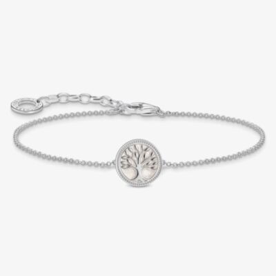 THOMAS SABO Silver Tree Of Love Bracelet A2160-007-21-L19V