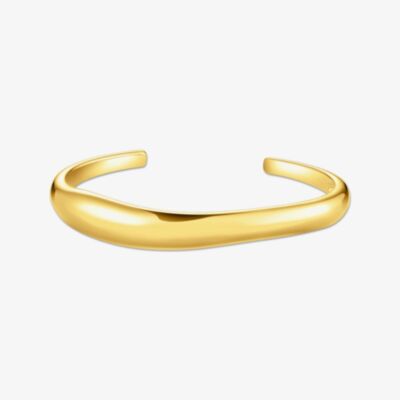 THOMAS SABO Gold Plated Organic Bangle AR116-413-39
