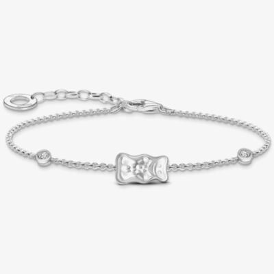 THOMAS SABO Haribo Silver Gummy Bear Bracelet A2203-051-21-L19V