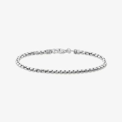 THOMAS SABO Venezia 3mm Silver Chain Bracelet A2086-637-21