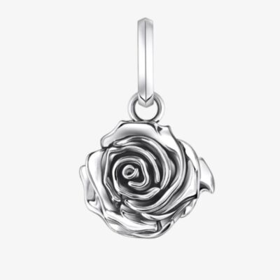 THOMAS SABO Midnight Rose Small Rose Pendant PE982-637-21