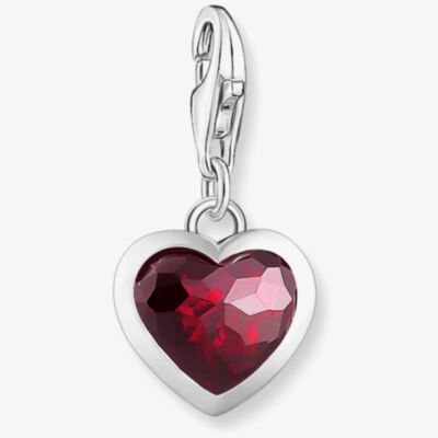 THOMAS SABO Red Heart Cubic Zirconia Charm 2094-699-10