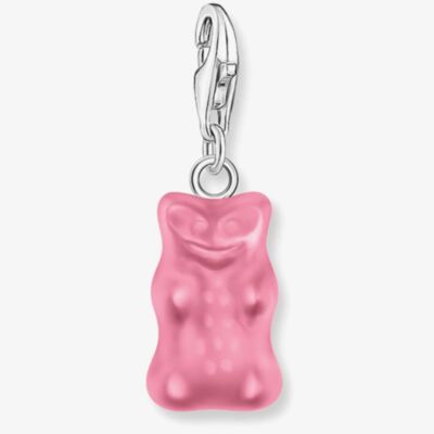THOMAS SABO Haribo Sterling Silver Pink Gummy Bear Pendant Charm 2193-017-9