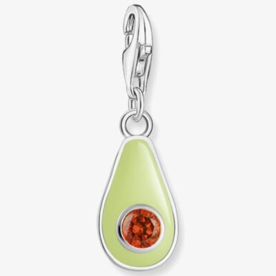 THOMAS SABO Avocado Enamel Pendant Charm 2214-691-7