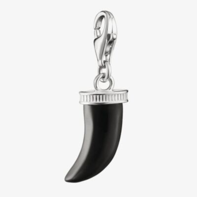 THOMAS SABO Charm Club Obsidian Tooth Charm 2235-023-11