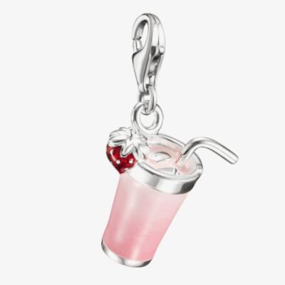 THOMAS SABO Charm Club Tokyo Crush Pink Matcha Charm 2239-007-9