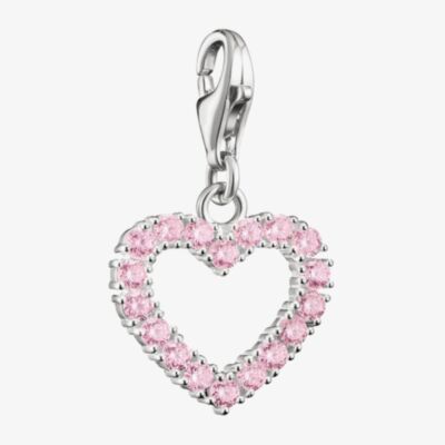 THOMAS SABO Charm Club Tokyo Crush Pink Heart Charm 2241-051-9