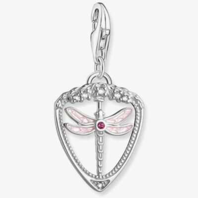 THOMAS SABO Sterling Silver Dragonfly Charm Pendant 1865-039-9