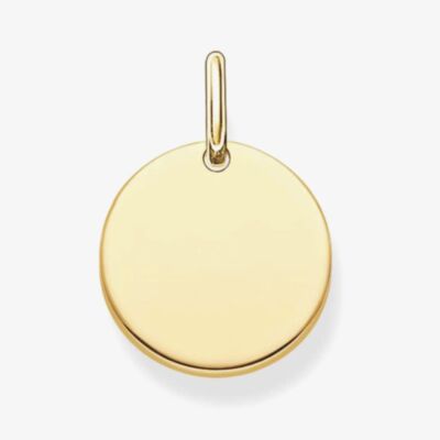 THOMAS SABO Ladies Love Bridge Gold Pendant LBPE0001-413-12