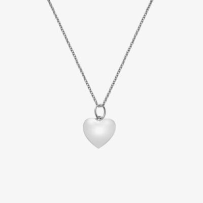 Hot Diamonds Silver Whisper Sterling Silver Love Heart Necklace SWP001