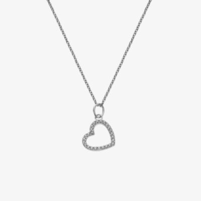 Hot Diamonds Silver Whisper Sterling Silver Happy Birthday Necklace SWP004