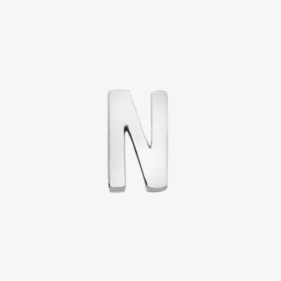Hot Diamonds Storyteller Silver Letter N Loose Pendant DP804