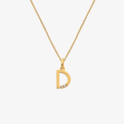 Hot Diamonds X Jac Jossa Golden Edit D Pendant Necklace DP942