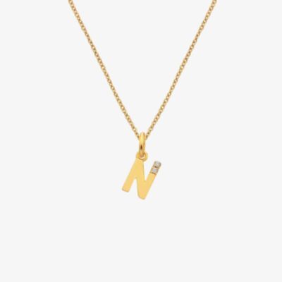 Hot Diamonds X Jac Jossa Golden Edit N Pendant Necklace DP952