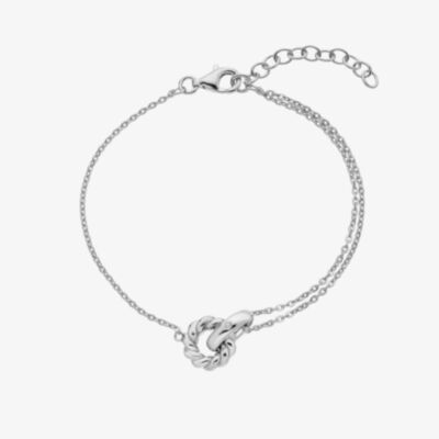 Hot Diamonds Willow Rope Silver Bracelet DL692