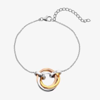 Hot Diamonds Three Colour Trio Circle Bracelet DL707