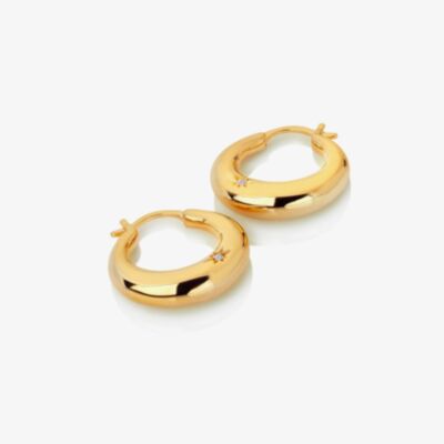 Hot Diamonds X Jac Jossa Soul Statement Hoop Earrings DE672