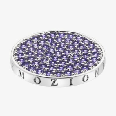 Hot Diamonds Emozioni Scintilla Violet Spirituality 33mm Coin EC441