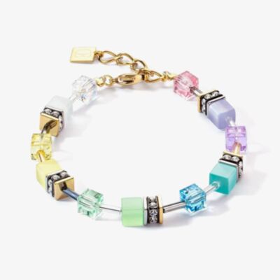 Coeur De Lion GeoCUBE Iconic Gentle Multicolour Bracelet 2838/30-1576