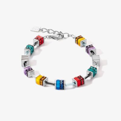 Coeur De Lion GeoCUBE Classic Update Pop Art Bracelet 4509/30-1581