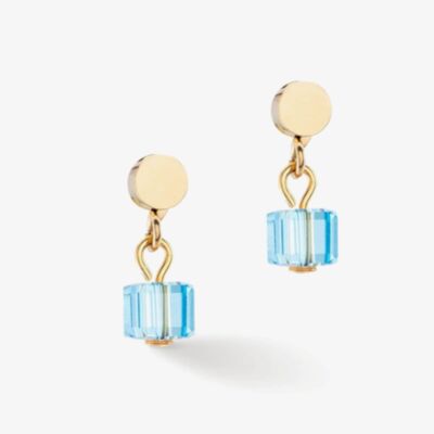 Coeur De Lion Joyful Colours Turquoise Dropper Earrings 4357/21-1506