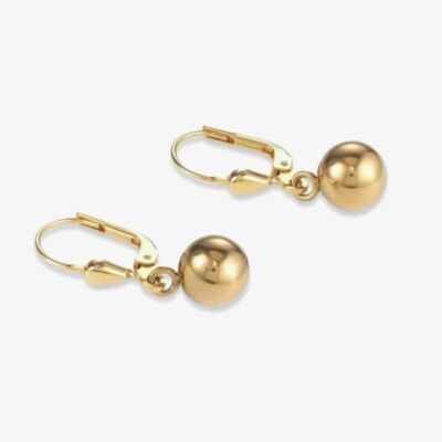 Coeur De Lion Gold Tone Ball Drop Earrings 4932/20-1617