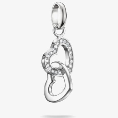 THOMAS SABO Charm Club Connect Intwined Hearts Charm Charm CC1201-051-14
