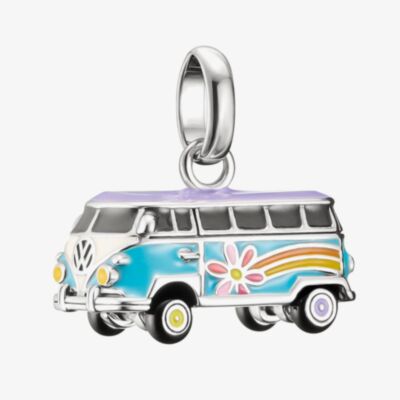 THOMAS SABO Charm Club Connect Volkswagen Hippie Bus Charm CC1324-664-7