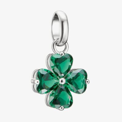 THOMAS SABO Charm Club Connect Four Leaf Clover Charm CC1326-699-6